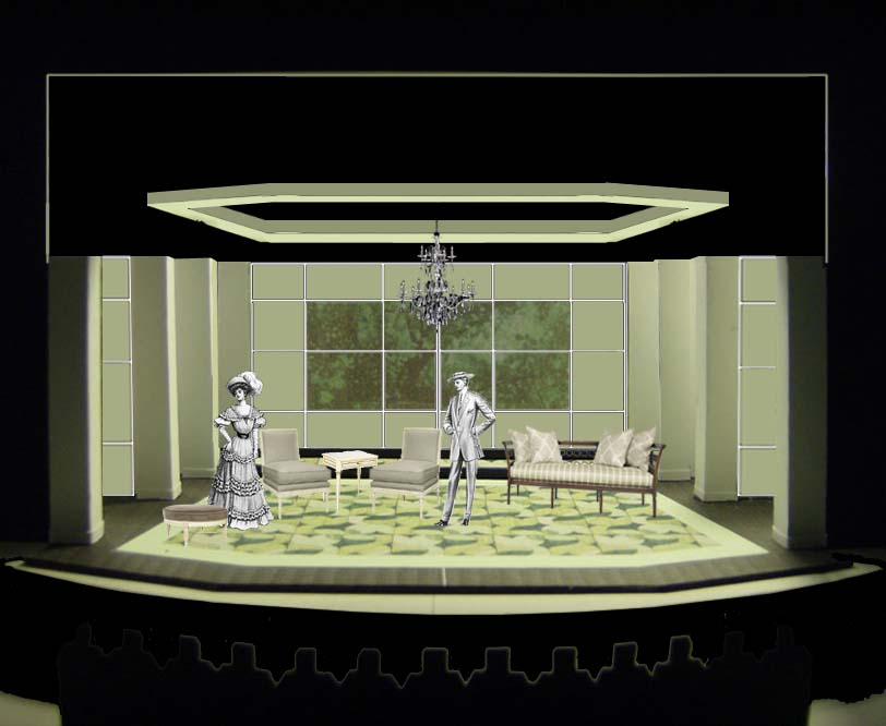 theater set design model