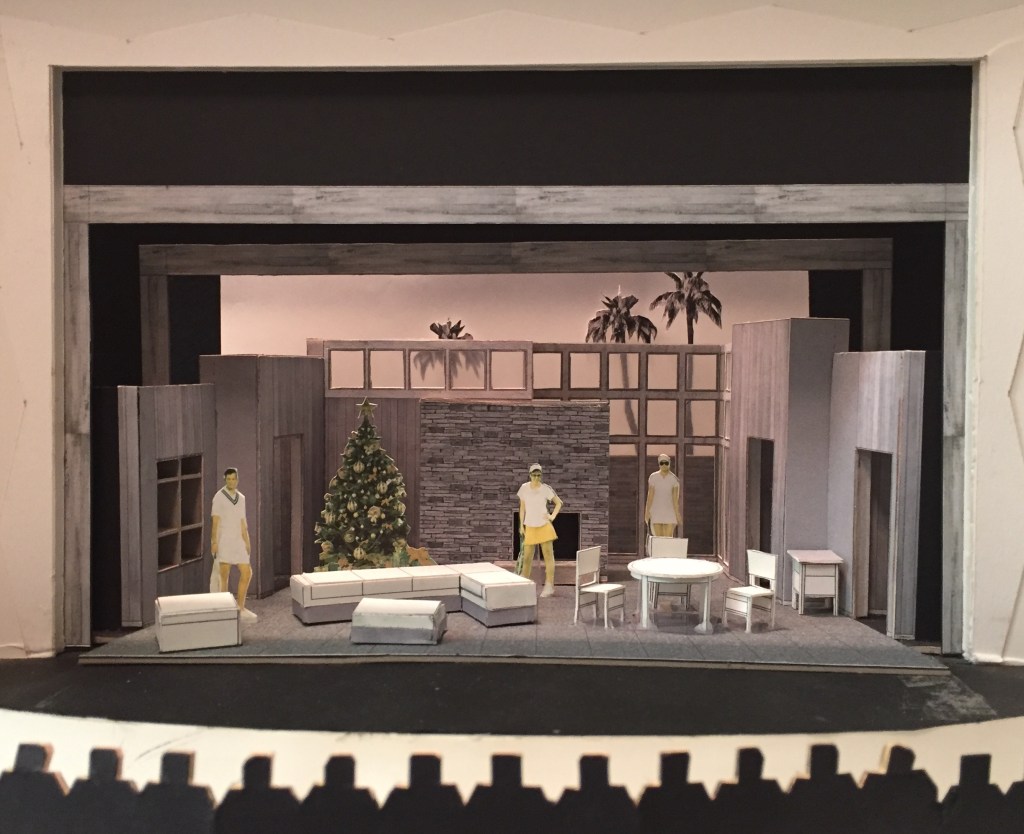 theater set design model