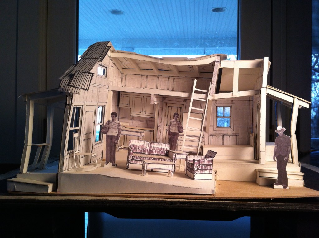 theater set design model