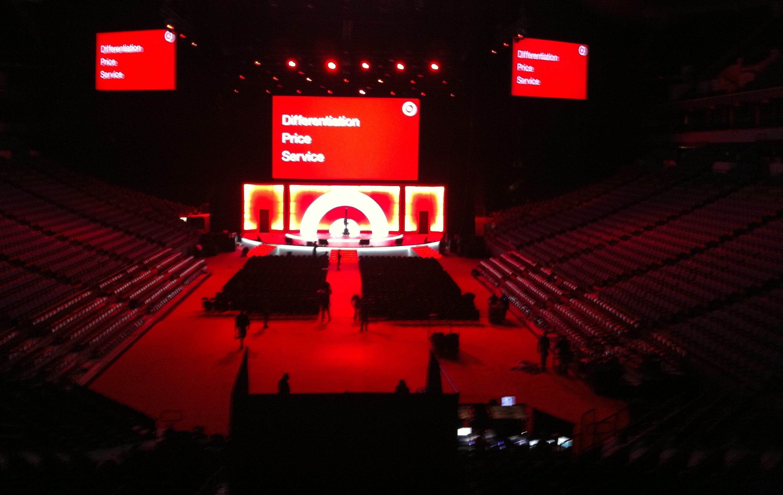 corporate event, Target 2012