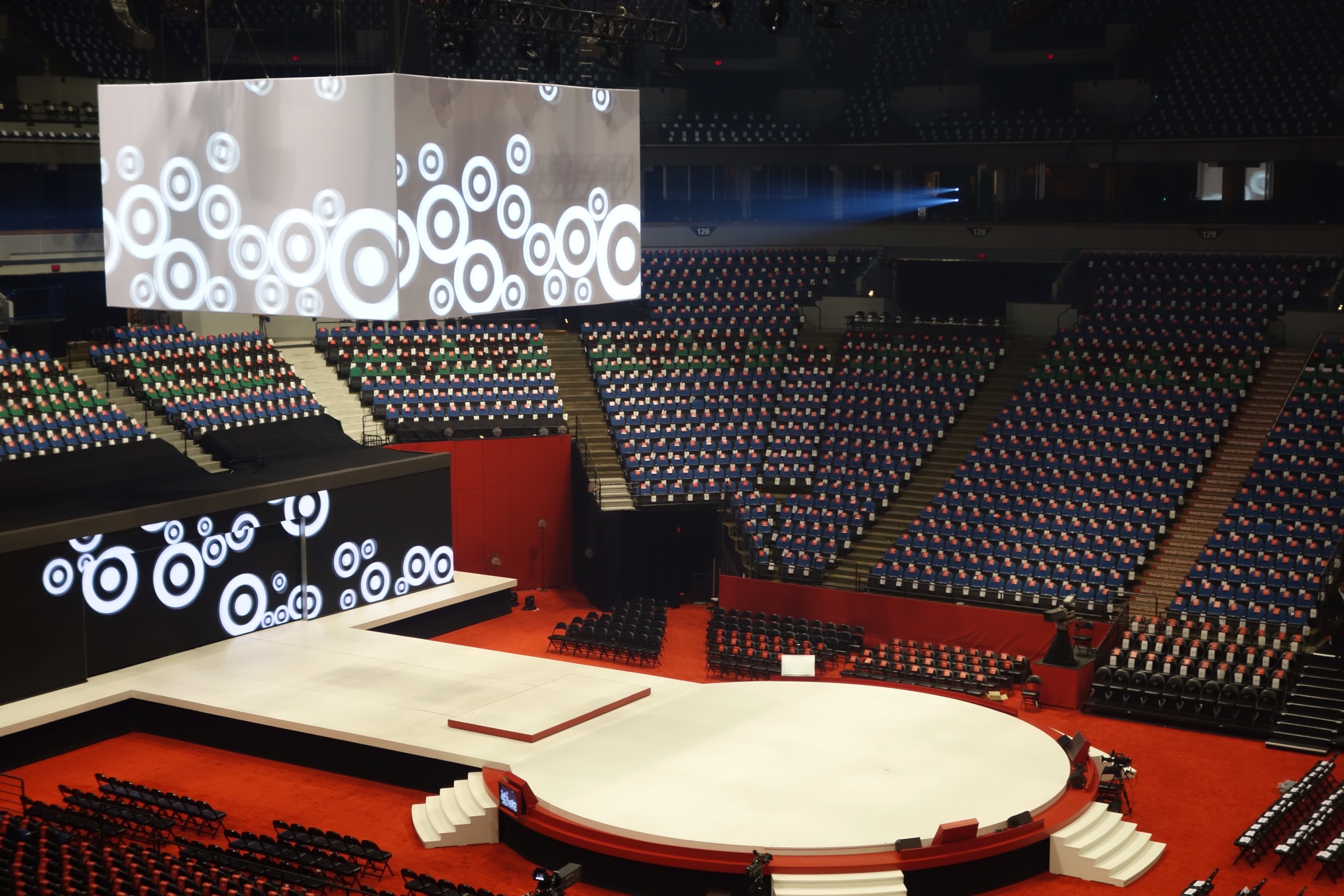 corporate event, Target 2013, CAD render