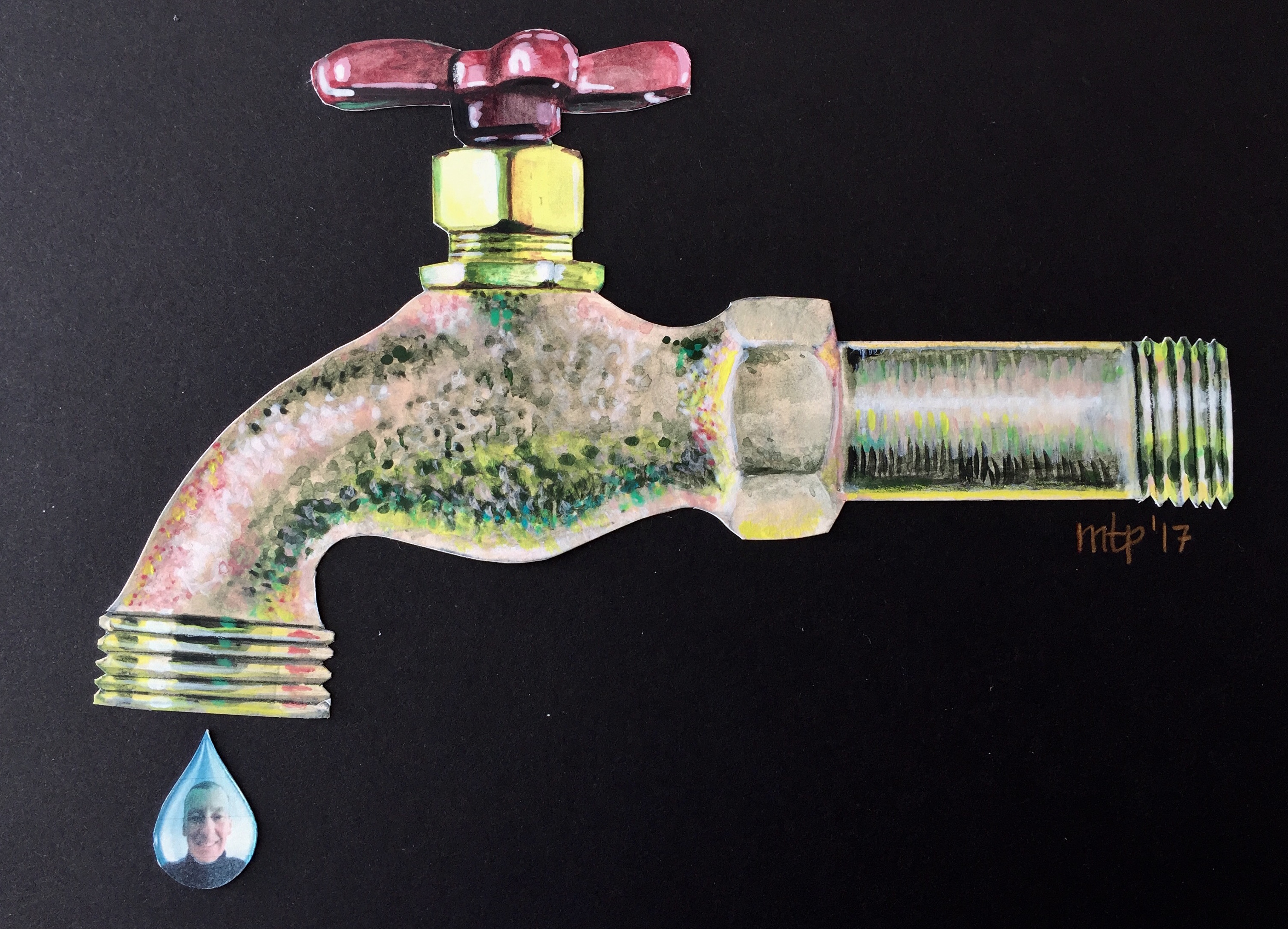 faucet painting